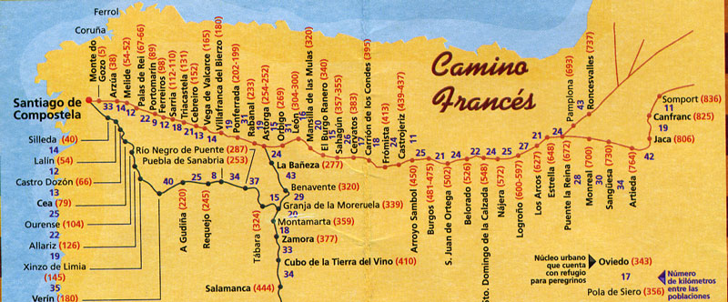 Resultado de imagen de Camino de Santiago francés en Aragón